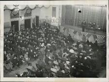 1927 Press Photo Defense campaign meeting for Greco and Carrilo, NY Opera House picture
