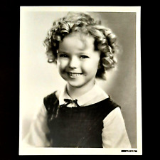 Young Shirley Temple in School Uniform  8x10 B&W Glossy Photo picture