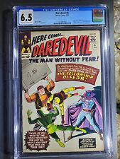 1965 DAREDEVIL #6 Mister Fear origin & 1st appearance - Marvel CGC 6.5 picture