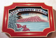 Diamond Head Honolulu, Hawaii Refrigerator  Magnet - 3D Wood picture