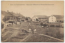 102. Postcard -  WWI Era Postcard of Officers Mess & Quarters Le Valdahon France picture