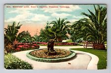 Pasadena CA-California, Busch's Gardens, Midwinter Scene, Vintage Postcard picture