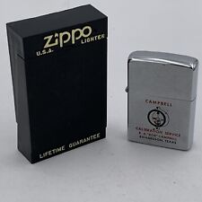 Vintage Brand New Unfired 1962 2517191 Zippo Campbell Calibration Advertising picture