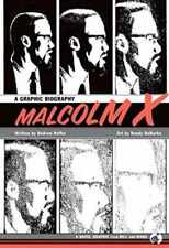 Malcolm X: A Graphic Biography - Hardcover, by Helfer Andrew - Good j picture