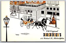 Philadelphia Pennsylvania Old Original Bookbinders Restaurant Chrome Postcard picture