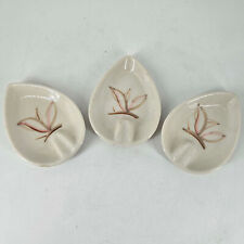 Set of 3 Vintage Mid Century Winfield California Pottery Ashtrays inidvidual picture
