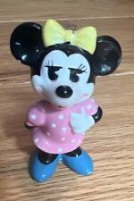 Vintage Disney Japan Minnie Mouse Figure Ceramic 10.3cm tall - Some Imperfection picture