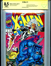 X-Men #1A CBCS 8.5 ASP BGS Verified Stan Lee Signature Yellow Label Marvel SL3 picture