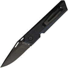 TB Outdoor Unboxer EDC Slip Joint Black Folding Nitrox Steel Pocket Knife picture