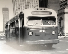 1970s Southeastern Pennsylvania SEPTA Bus #3721 Route 7 B&W Photo Philadelphia picture