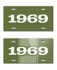 1969 Customizable License Plate - 15 colors - 4 font styles picture