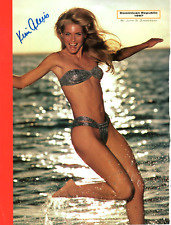 Kim Alexis Signed 8x10 Photo Sports Illustrated/Book Page 1987 Dominican Rep picture
