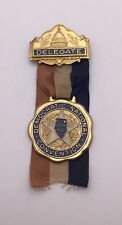 1968 Democratic National Convention  Delegate Medal & Ribbon Badge picture