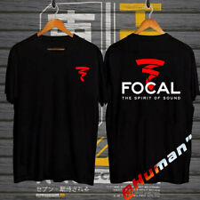 New Focal Audio Of Sound 2 Side Logo T-Shirt size S-5XL  USA picture