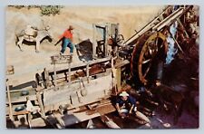 Postcard The Gold Mine in Ghost Town Knott's Berry Farm Ghost town California picture