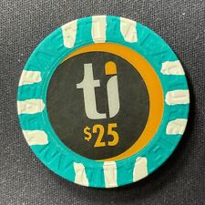 Treasure Island Las Vegas $25 casino chip house chip 2003 gaming token LV25 picture