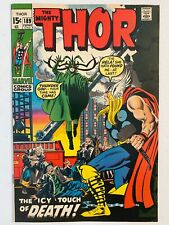 Thor #189 (1971) Marvel Comics Bronze Age Hela Goddess of Death App. VF- picture