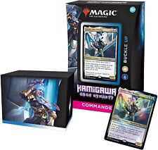 Magic The Gathering MTG Kamigawa Neon Dynasty Commander Deck Buckle Up picture