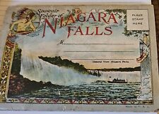 Vintage 1920s Postcard Souvenir Folder of Niagara Falls 20 Views picture