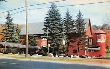 Williamstown MA Massachusetts The 1896 House Restaurant Red Barn Vtg Postcard A4 picture