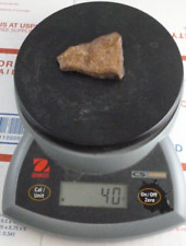 Ordinary Chrondites Meteorite Meteor Fusion Crust Magnetic Asteroid 40g grams picture