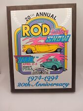  20th annual rod and custom show. York , PA 1994 20th anniversary. Man cave item picture