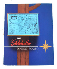 Vintage The Globetrotter Dining Room Restaurant Menu Banff Canada picture
