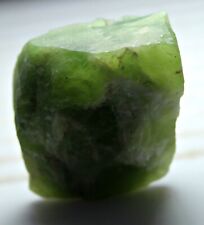 Green Solar Hydrogrossular Garnet Natural Crystal Bajawar Pakistan 72.0 CT picture
