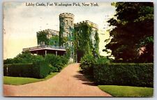 Libby Castle Fort Washington Park New York NYC Postcard picture