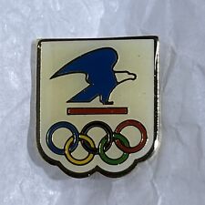 USPS United States Olympics USA Olympic Rings Games Advertising Lapel Hat Pin picture