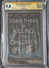 Something is Killing the Children #1 LCSD Foil Variant CGC SS 9.8 - 2 x Signed picture