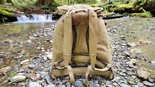 US ARMY Vintage 1942 WWII Meese Mountain Rucksack External Frame Hiking Backpack picture