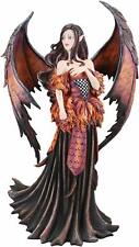 Ebros Amy Brown Large Gothic Autumn Fall Fire Bat Winged Elf Fairy Statue 17