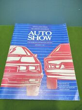 1984 The Greater LOS ANGELES Auto Show Event Program Jan 7th-15th picture