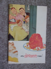 1953 Jello It's Dessert Time Recipe Booklet  picture