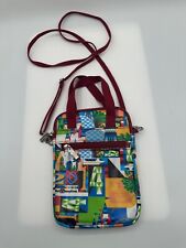 Walt Disney World Zipper Purse Bag Crossbody 2014 Tech with Strap Colorful picture