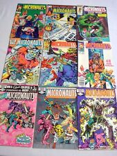 9 The Micronauts (Vol. 1) Marvel Comics 6 35 38 43 48 56 57 59 Special 3 Fine picture