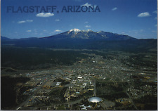 Flagstaff Arizona Aerial Town View Snow Capped San Francisco Peaks Unposted picture