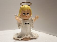 Morehead Inc Holly Babes Collection Angel Figurine Outstretched Arms Raised picture