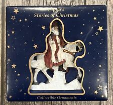Pipkas Stories of Christmas Ornament Sinter Klaas Santa VNTG Riding Horse 11450 picture