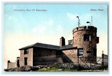 1910 Observatory Blue Hill Reservation Milton Massachusetts Unposted Postcard picture