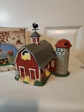 RARE RETIRED MIDWEST OF CANNON VALLEY #112960 THE RED BARN W/BOX picture