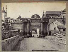 Spain, Cordoba (Córdoba), Bridge Gate, Puerta del Puente, ca.1880, print vi picture