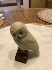 Vintage Carlyle’s Wooden Carved Hand Painted Owl picture