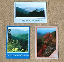 Ephemera Vintage Great Smoky Mountains Postcard Lot Trees Maloney Point Outlook picture