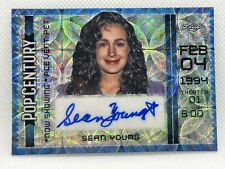 2024 Leaf Pop Century Metal Now Showing Auto Sean Young #8/9 picture