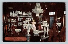 St. Augustine, Lightner Museum Of Hobbies Crystal Room, Florida Vintage Postcard picture