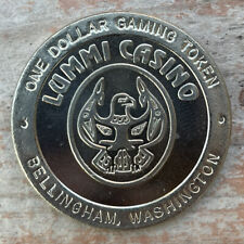 RARE LUMMI Casino $1 Gaming Token Bellingham Washington Indian picture