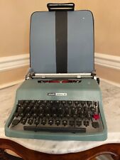 Vintage Olivetti Lettera 32 Typewriter With Case picture