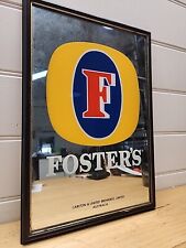 Vintage Fosters Bar Mirror  carlton United Breweries picture
